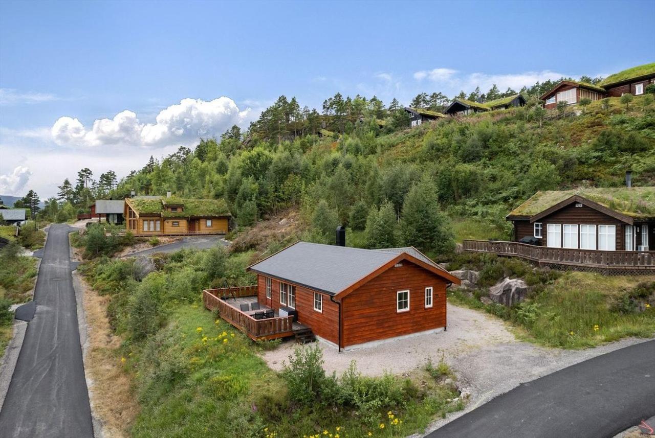 فيلا Hygge Pa Fjellet Øyuvstad المظهر الخارجي الصورة