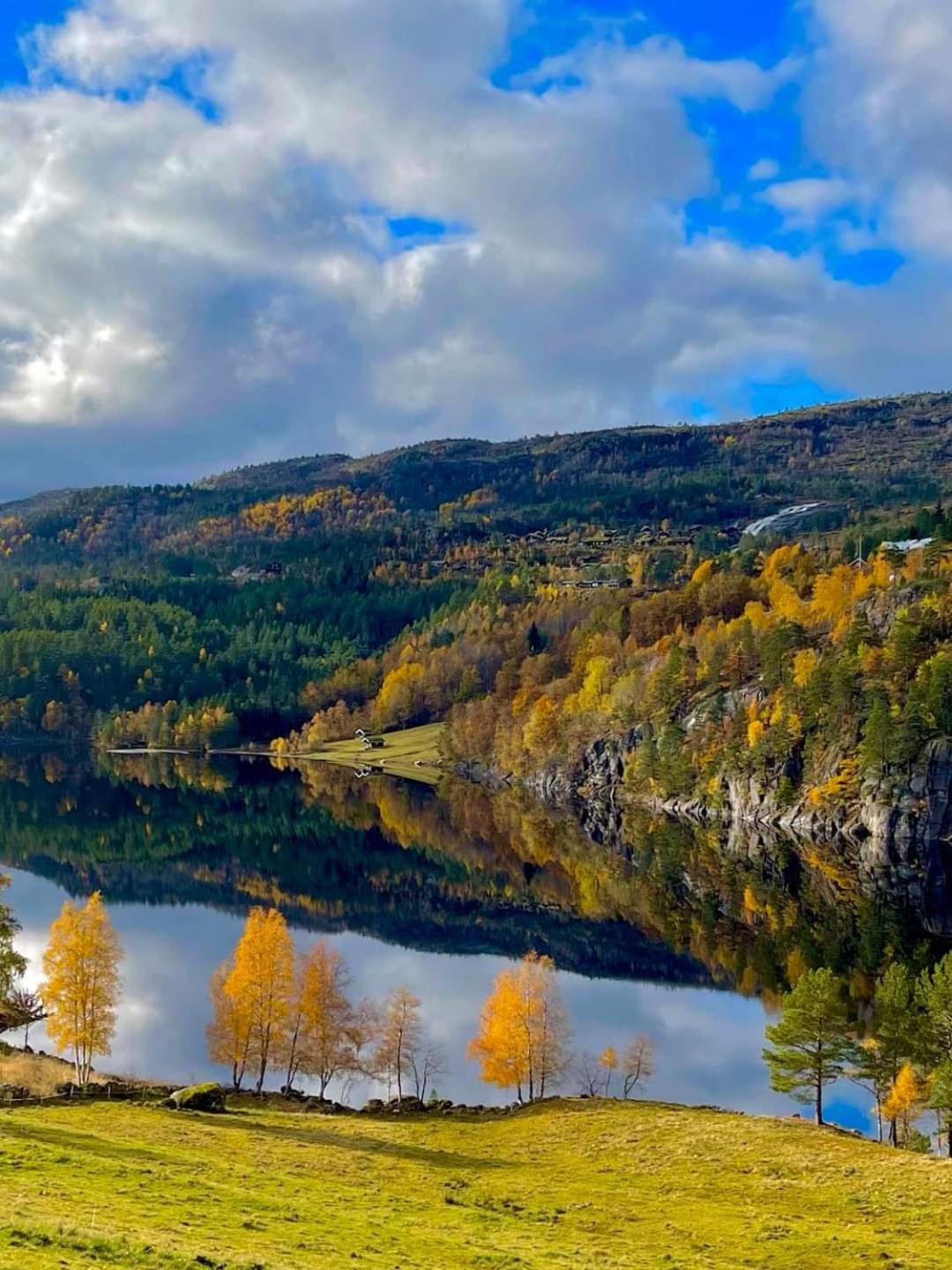 فيلا Hygge Pa Fjellet Øyuvstad المظهر الخارجي الصورة